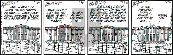 Doonesbury - Friday March 1, 1974 Comic Strip