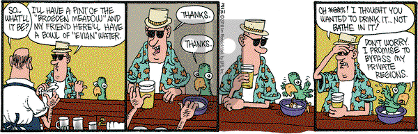 Monty on Wednesday March 31, 2010 Comic Strip