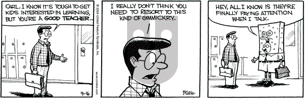Grand Avenue on Thursday September 16, 2004 Comic Strip