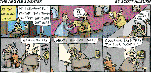 The Argyle Sweater on Sunday October 31, 2010 Comic Strip