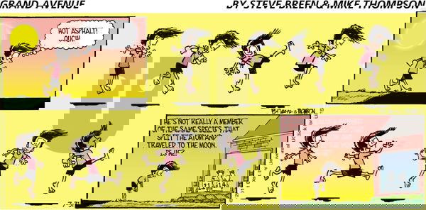 Grand Avenue on Sunday July 31, 2011 Comic Strip