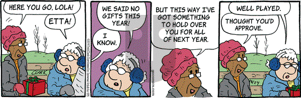 Lola on Saturday December 24, 2016 Comic Strip