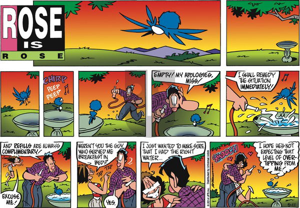 Rose is Rose on Sunday May 11, 2014 Comic Strip