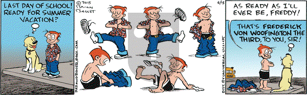 Red and Rover on Monday June 15, 2015 Comic Strip