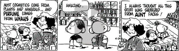 Rose is Rose on Friday April 24, 1992 Comic Strip
