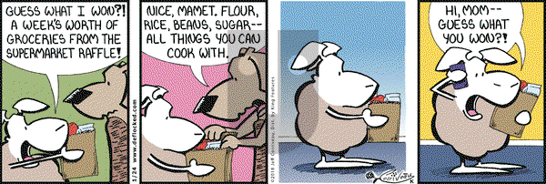DeFlocked on Wednesday January 24, 2018 Comic Strip