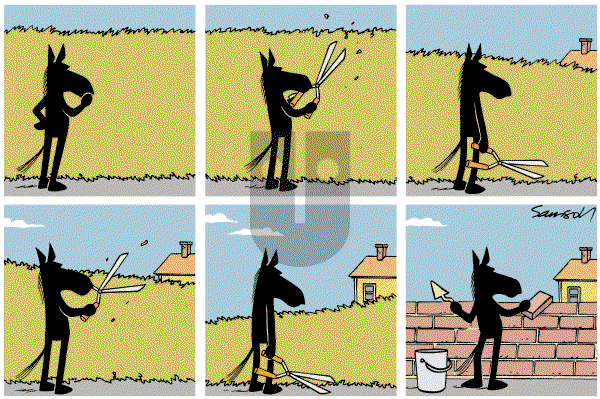 Dark Side of the Horse on Monday October 17, 2011 Comic Strip