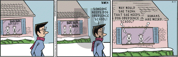 Grand Avenue on Saturday April 1, 2023 Comic Strip