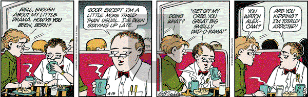 Doonesbury on Saturday April 15, 2000 Comic Strip