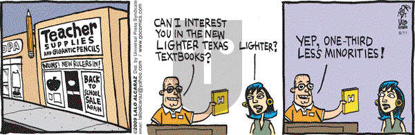 La Cucaracha on Tuesday August 11, 2009 Comic Strip