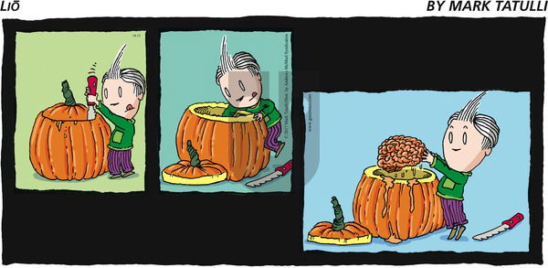 Lio on Sunday October 15, 2017 Comic Strip