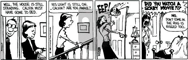 Calvin and Hobbes - Thursday July 11, 1991 Comic Strip