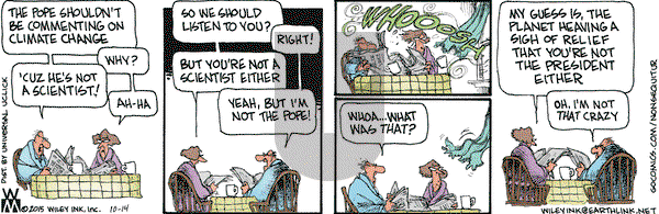 Non Sequitur on Wednesday October 14, 2015 Comic Strip