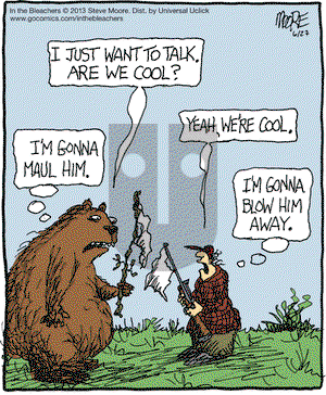 In the Bleachers on Thursday June 27, 2013 Comic Strip