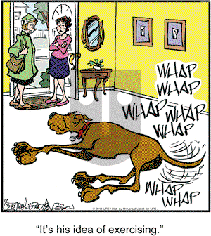 Marmaduke on Thursday March 8, 2012 Comic Strip