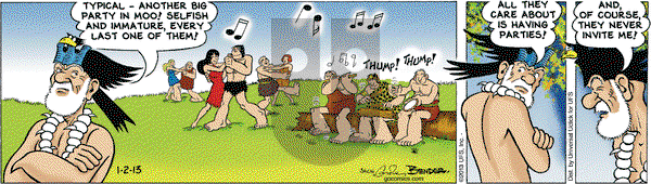 Alley Oop on Wednesday January 2, 2013 Comic Strip