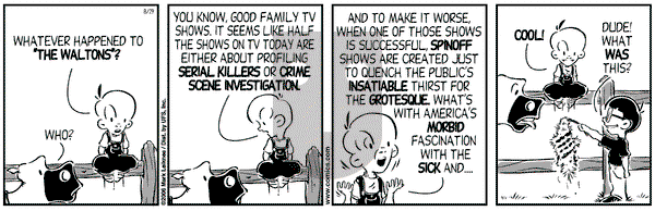 Cow and Boy Classics on Tuesday August 29, 2006 Comic Strip