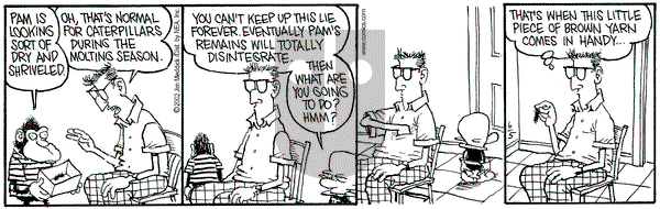 Monty on Wednesday June 5, 2002 Comic Strip