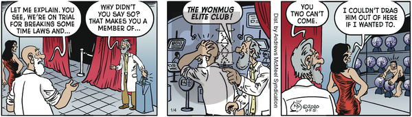 Alley Oop on Saturday January 4, 2020 Comic Strip