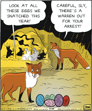 Brevity on Monday March 28, 2016 Comic Strip