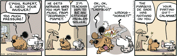 DeFlocked on Wednesday May 6, 2009 Comic Strip