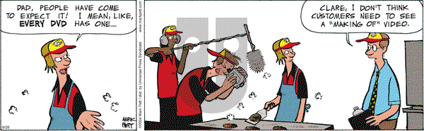 Lucky Cow on Tuesday September 28, 2004 Comic Strip
