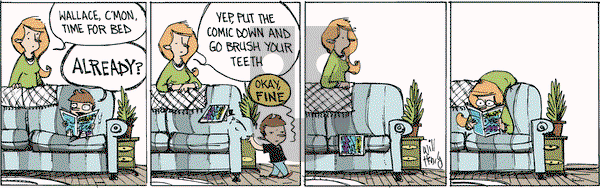 Wallace the Brave on Wednesday October 25, 2017 Comic Strip