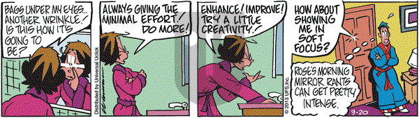 Rose is Rose on Friday September 20, 2013 Comic Strip