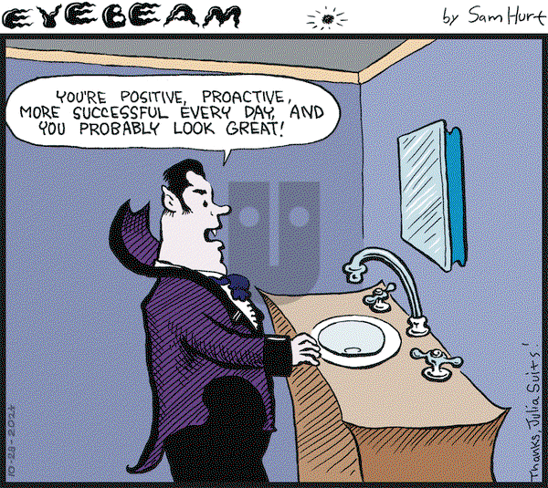Eyebeam on Monday October 28, 2024 Comic Strip