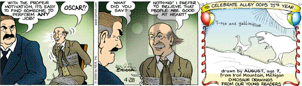 Alley Oop on Tuesday April 28, 2009 Comic Strip