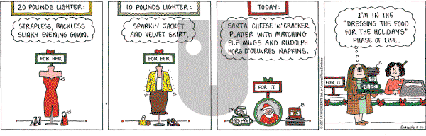 Cathy Classics - Thursday December 20, 2007 Comic Strip