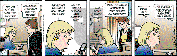 Doonesbury on Tuesday February 5, 2013 Comic Strip