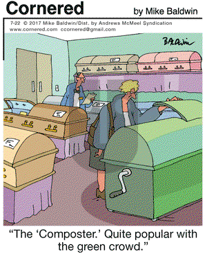 Cornered on Saturday July 22, 2017 Comic Strip
