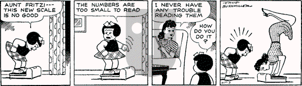 Nancy Classics - Friday August 12, 2022 Comic Strip