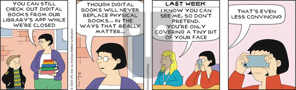 Nancy on Tuesday April 14, 2020 Comic Strip