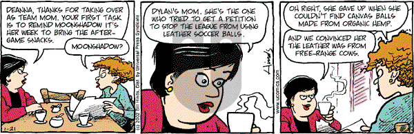 Cleats - Monday January 21, 2002 Comic Strip