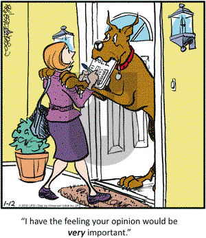 Marmaduke - Thursday January 12, 2012 Comic Strip