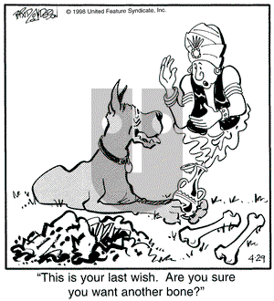 Marmaduke on Wednesday April 29, 1998 Comic Strip
