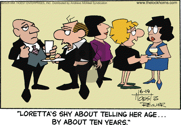 The Lockhorns on Thursday June 19, 2025 Comic Strip