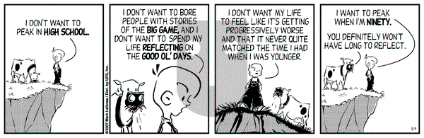 Cow and Boy Classics on Wednesday May 9, 2007 Comic Strip