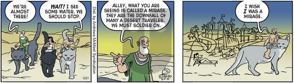 Alley Oop on Saturday March 21, 2020 Comic Strip