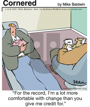 Cornered on Thursday January 14, 2021 Comic Strip