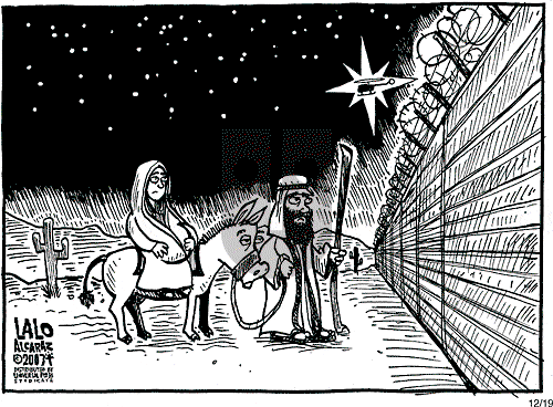 Lalo Alcaraz on Wednesday December 19, 2007 Comic Strip
