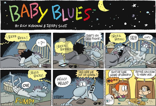 Baby Blues on Sunday April 7, 2013 Comic Strip