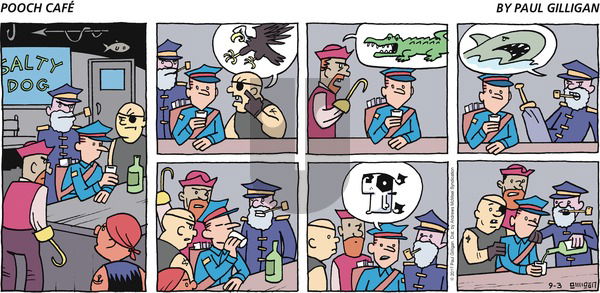 Pooch Cafe on Sunday September 3, 2017 Comic Strip