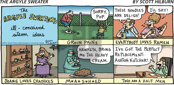 The Argyle Sweater on Sunday March 25, 2012 Comic Strip