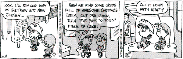 Heart of the City - Saturday December 18, 2010 Comic Strip