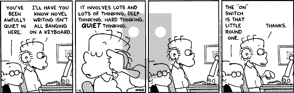 FoxTrot - Monday January 22, 2001 Comic Strip