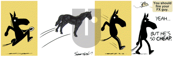 Dark Side of the Horse on Saturday December 6, 2014 Comic Strip