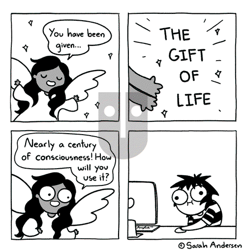 Sarah's Scribbles - Saturday November 14, 2020 Comic Strip